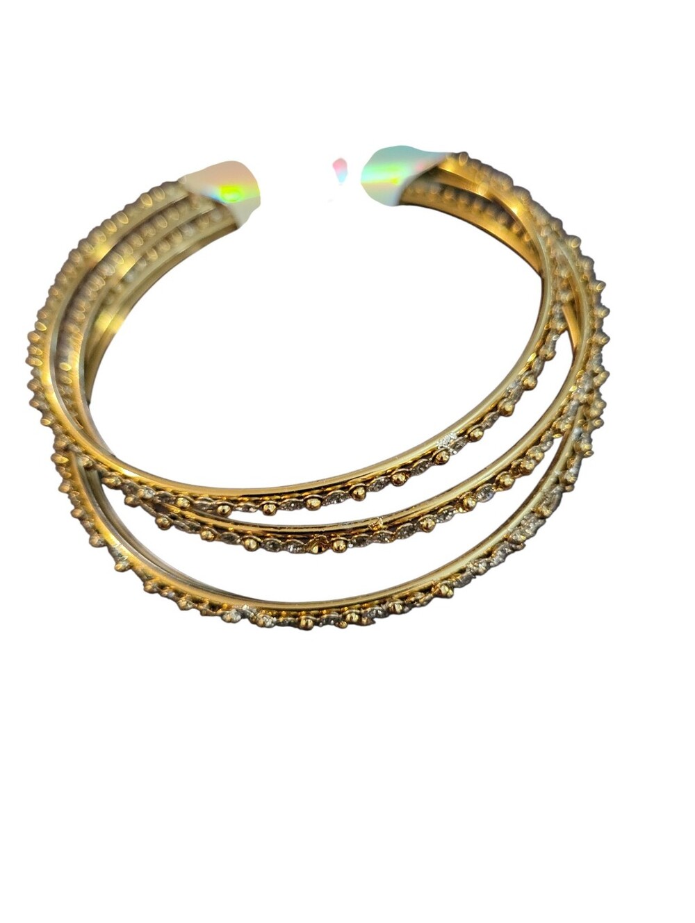 Diamond Cut Fashion Bracelet Set